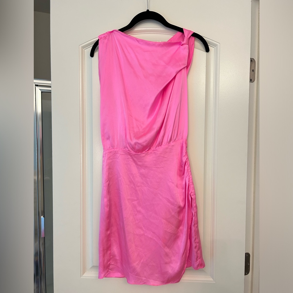 Amanda Uprichard Pink Cocktail Dress